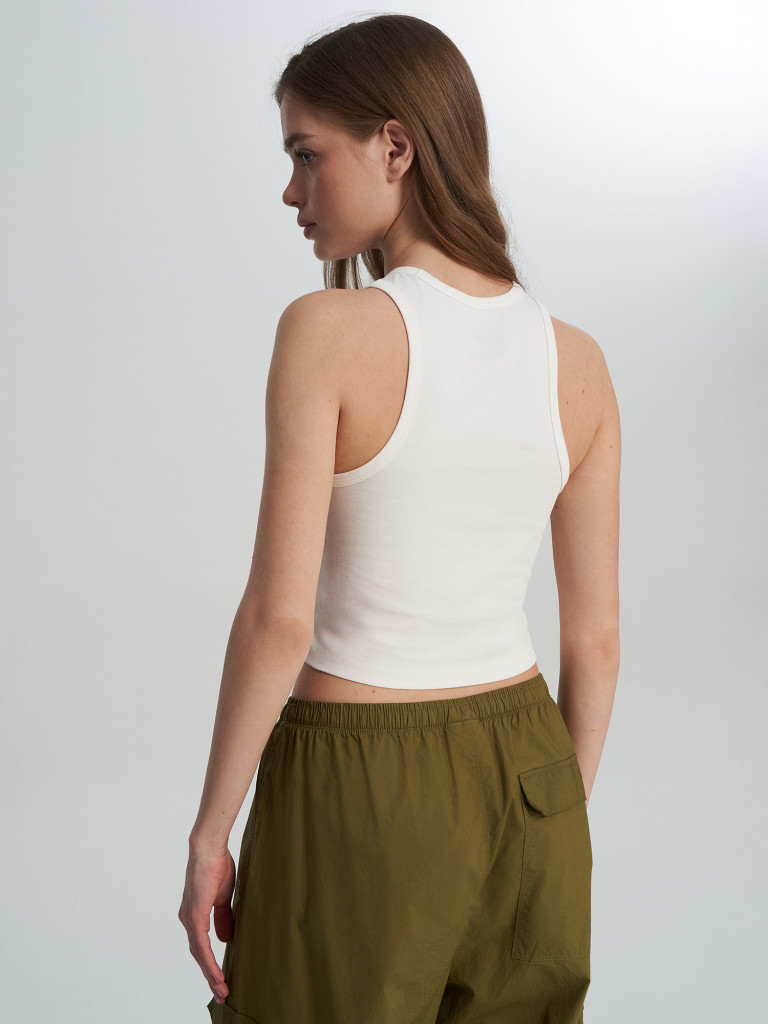 Майка женская Vans Oval Logo Tank
