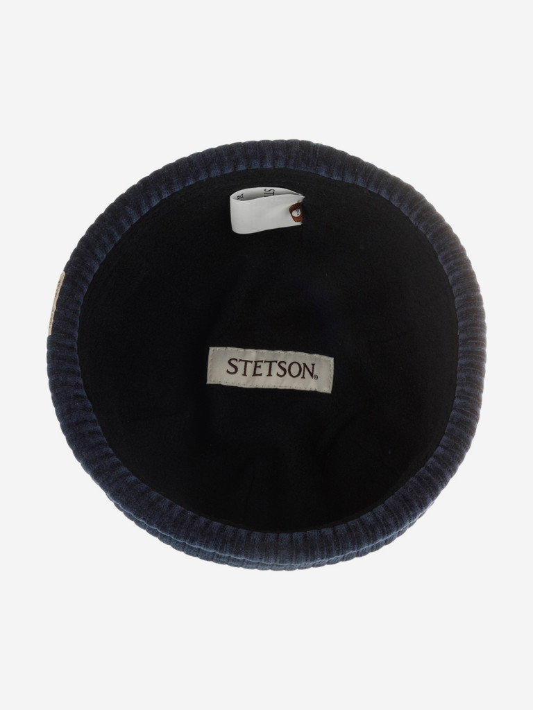 Шапка докер STETSON 8815101 DOCKER CORDUROY JERSEY (синий)