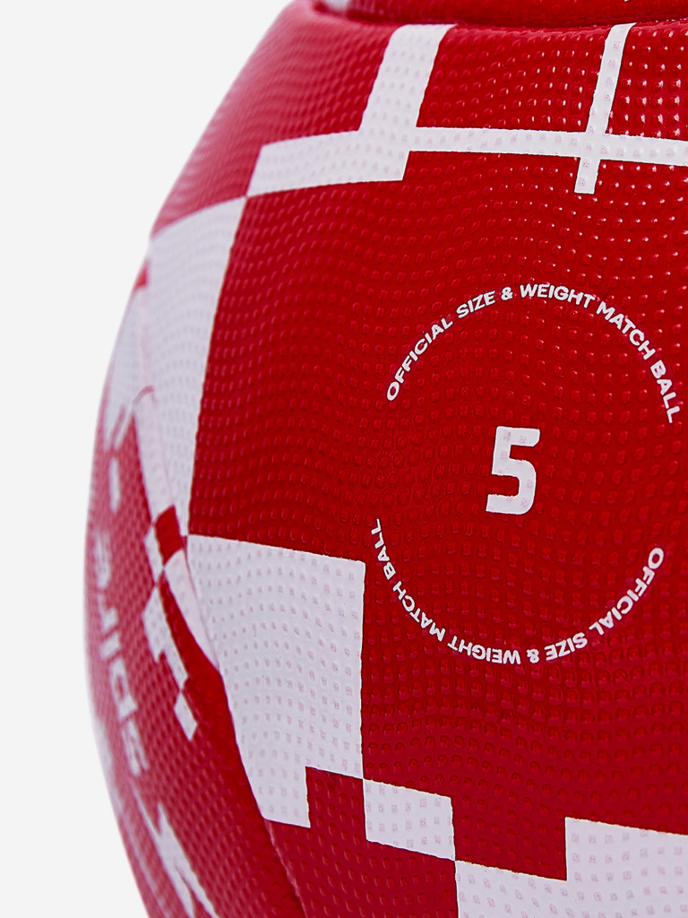 Футбольный мяч Spire Match Ball Red/White