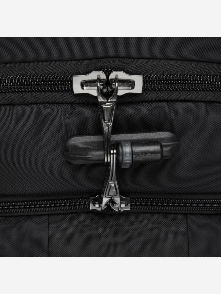 Рюкзак в ручную кладь антивор Pacsafe Venturesafe EXP45, черная смола, 45 л.