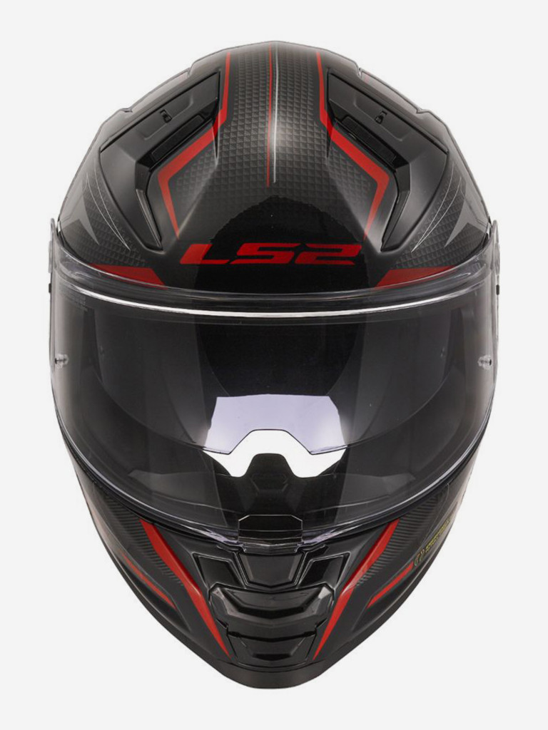 Мотошлем LS2 FF811 VECTOR II ALIZER (черно-красный, глянцевый, BLACK RED)