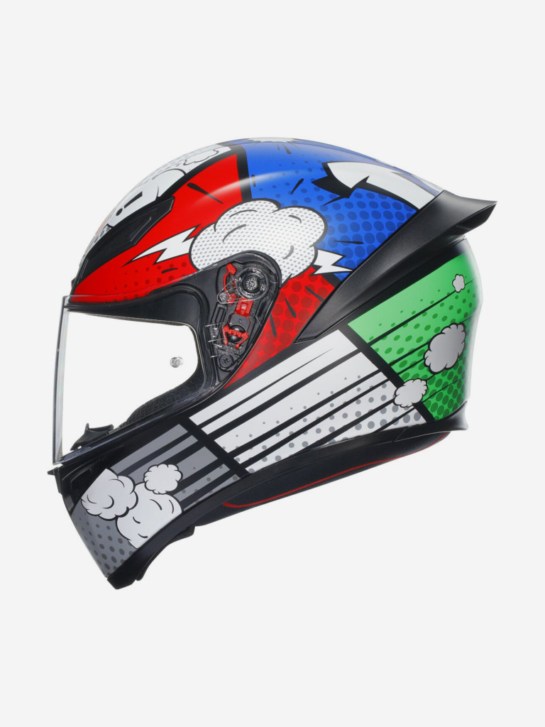 Мотошлем интеграл AGV K1 S E2206 Bang Matt Italy/Blue