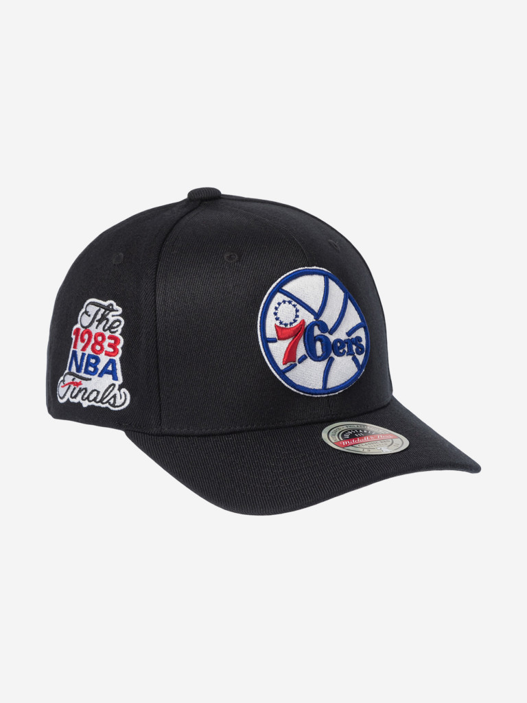 Бейсболка MITCHELL NESS HHSSINTL1265-P76BLCK Philadelphia 76Ers NBA