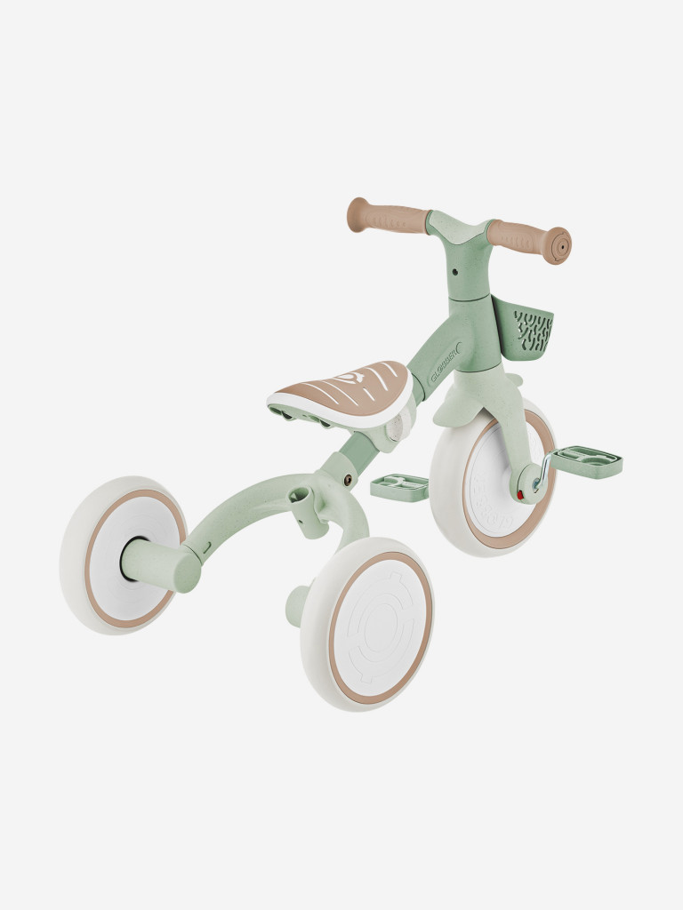 Трехколесный велосипед-беговел Globber LEARNING TRIKE 3в1 PLUS ECOLOGIC