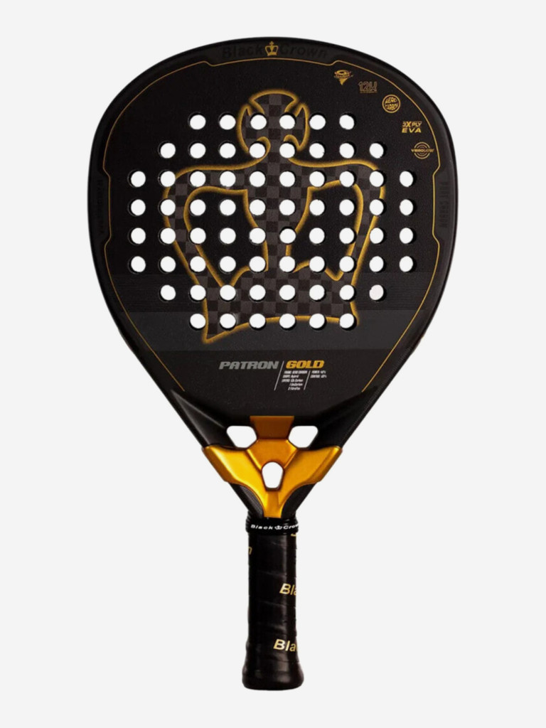 Ракетка для падела Black Crown Patron Gold 2025