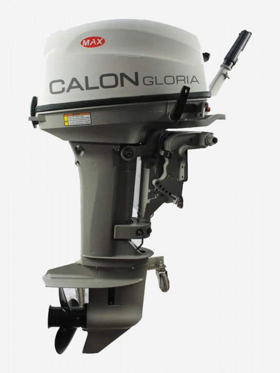 Лодочный мотор двухтактный CALON GLORIA T9.9BS MAX (20л.с.) Белый