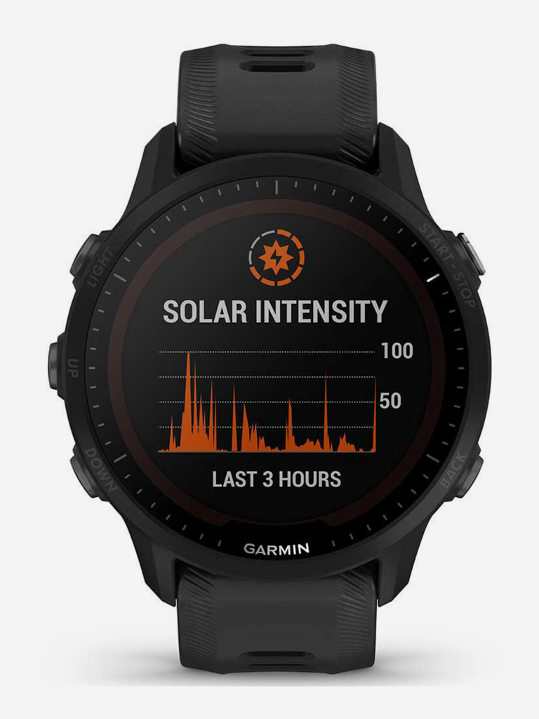 Спортивные наручные часы Garmin Forerunner 955 Solar Black