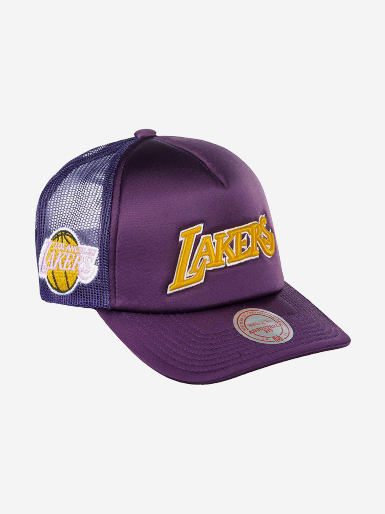 Бейсболка с сеточкой MITCHELL NESS HHSS3467-LALYYPPPPURP Los Angeles Lakers NBA