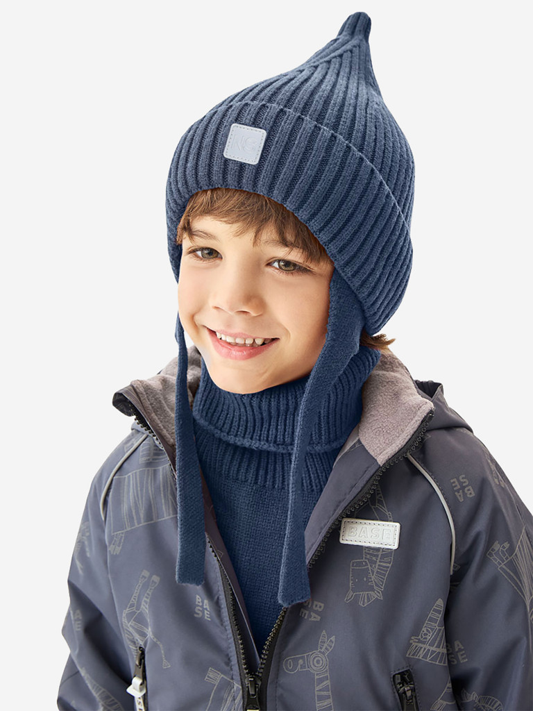 Комплект шапка и манишка NIKASTYLE