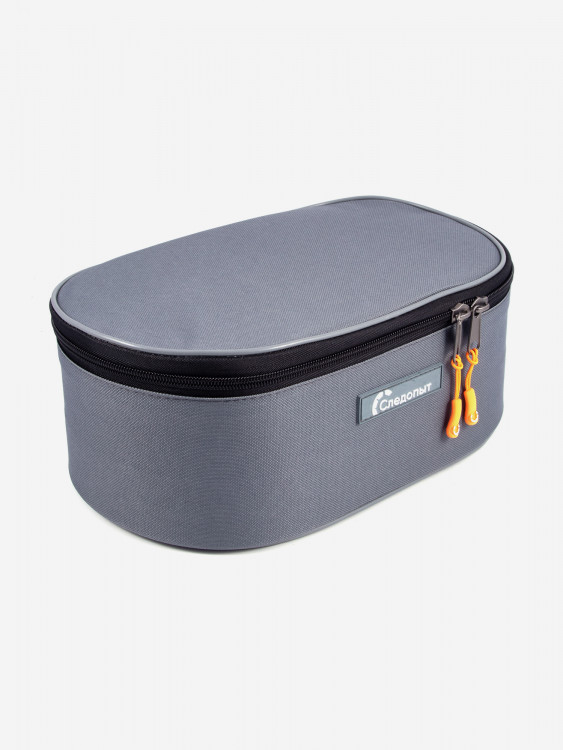 Чехол для катушки Следопыт под 2 шт, размер 11х31х18 см, цвет серый.