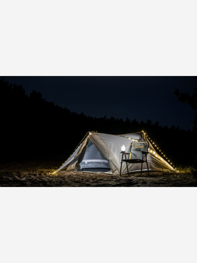 Палатка Talberg CASETTA 3 LUX, серый