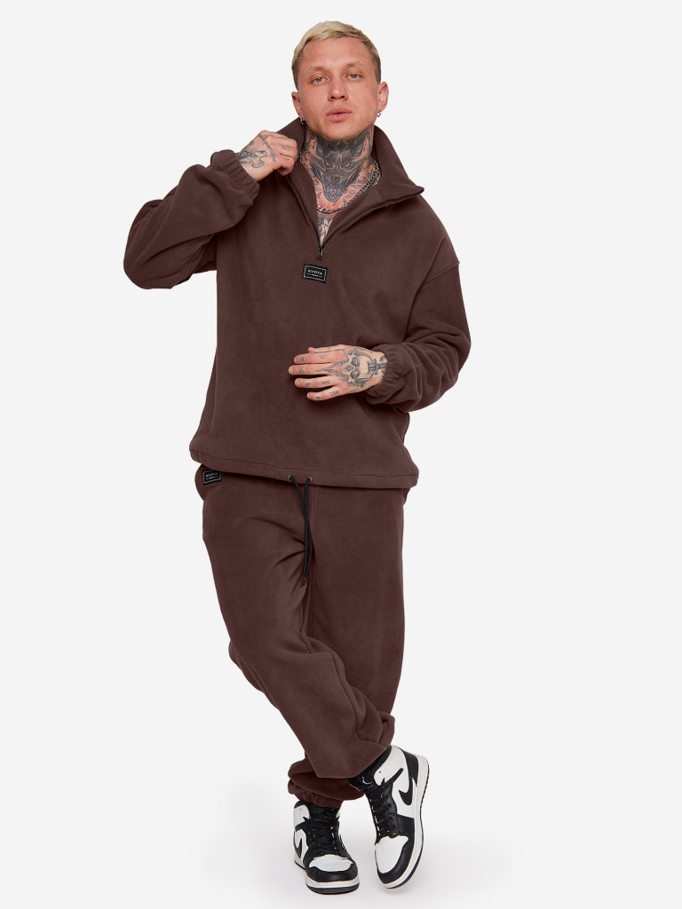 Костюм флисовый мужской XVOYA Comfy коричневый
