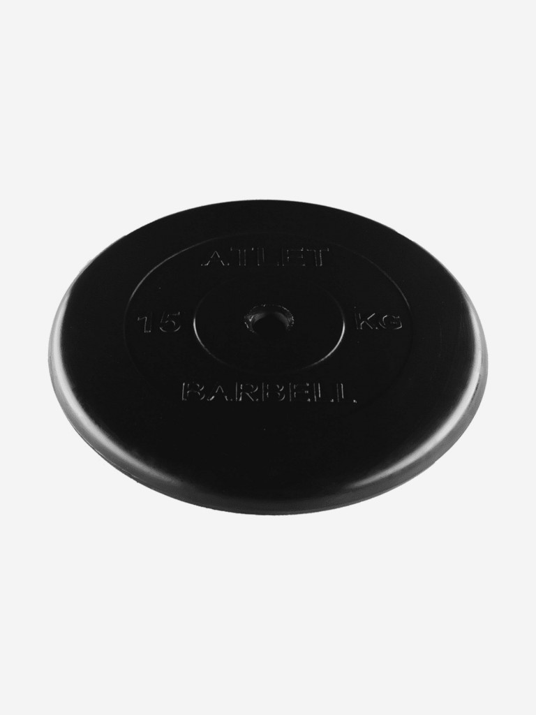 Диск (блин) BARBELL ATLET 15 кг 26 мм.
