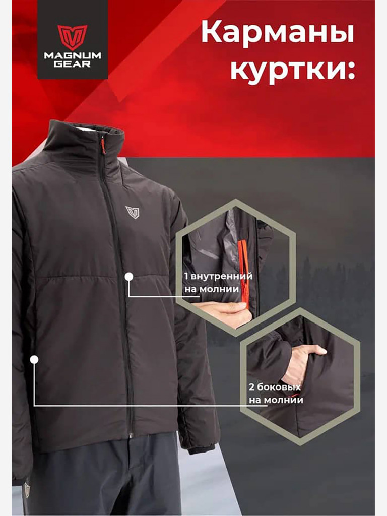 Куртка мужская MAGNUM GEAR RADIATOR черный