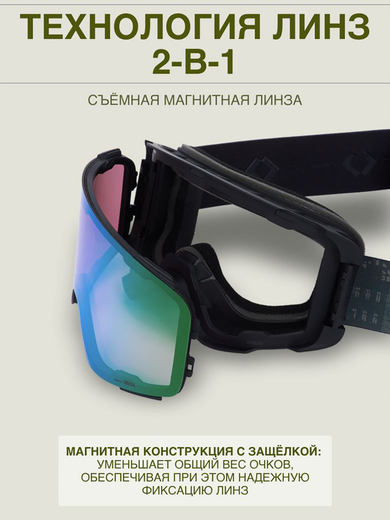 Маска горнолыжная LOXLEY - ART