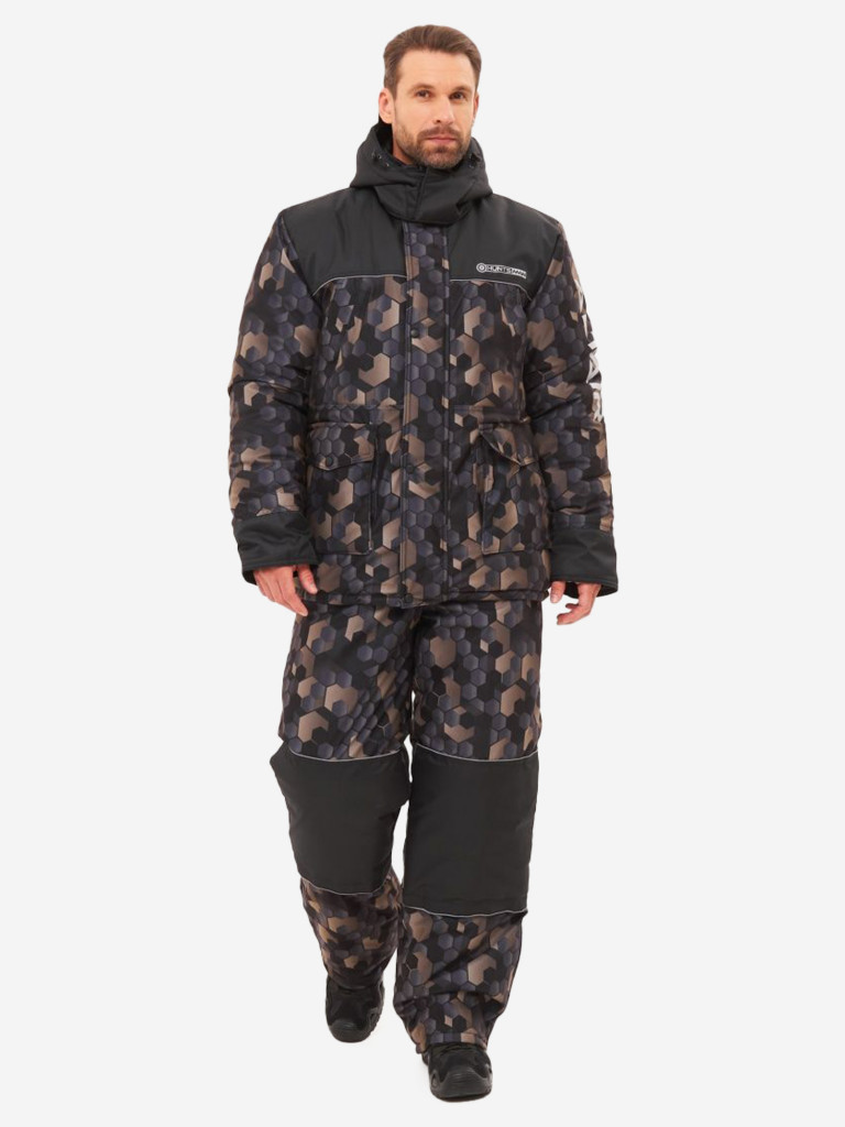 Костюм мужской Huntsman Альтаир зимний на флисе, ткань Alova
