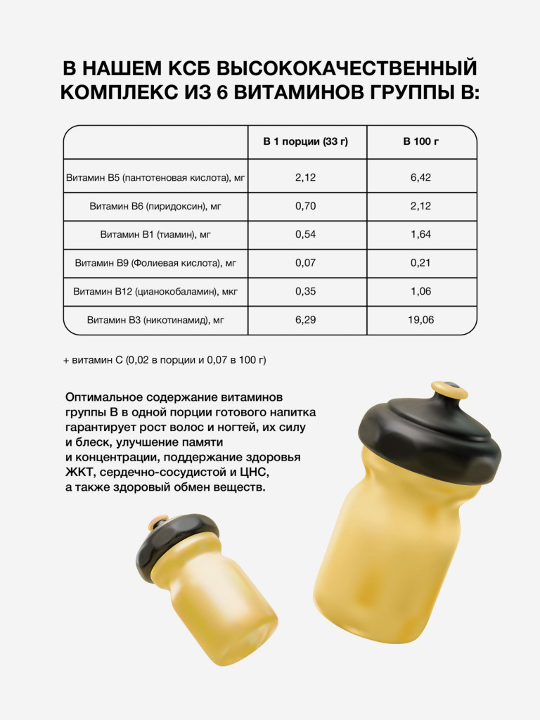 Протеин сывороточный без сахара TobePRO Whey Protein с ВСАА Банан, 900 г/30 порций