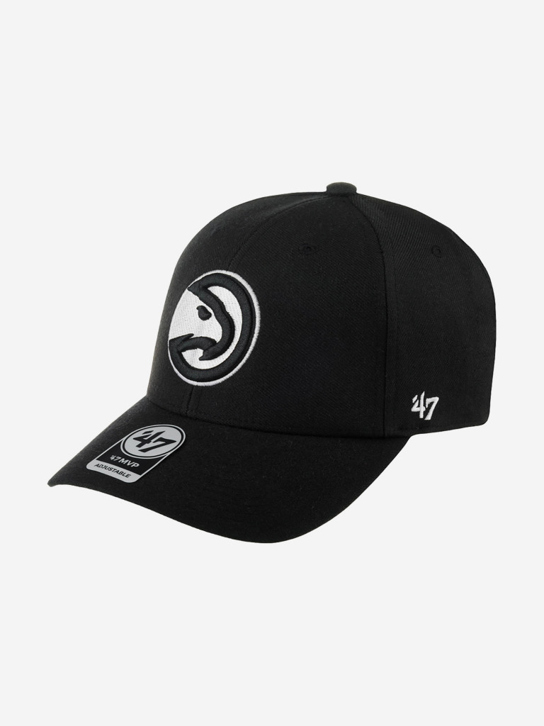 Бейсболка 47 BRAND K-MVP01WBV-BKE Atlanta Hawks NBA (черный)