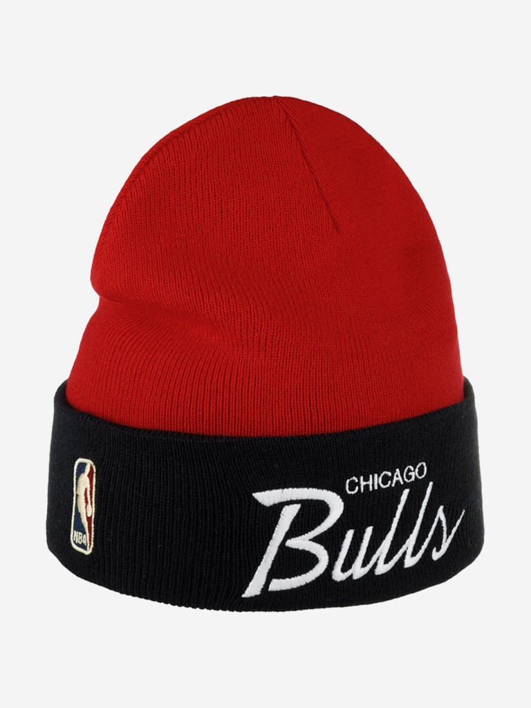 Шапка с отворотом MITCHELL NESS MN-NBA-EU174-CHIBUL-RED Chicago Bulls NBA