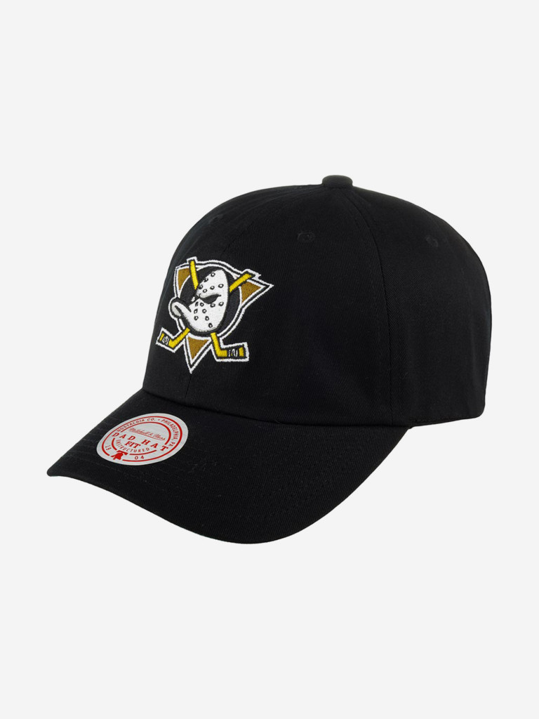 Бейсболка MITCHELL NESS HLUX5369-ADUYYPPPBLCK Anaheim Ducks NHL