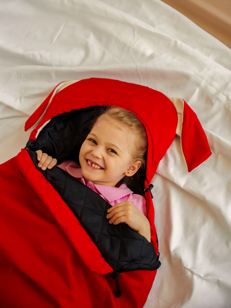 Туристический спальный мешок детский Lemur Studio