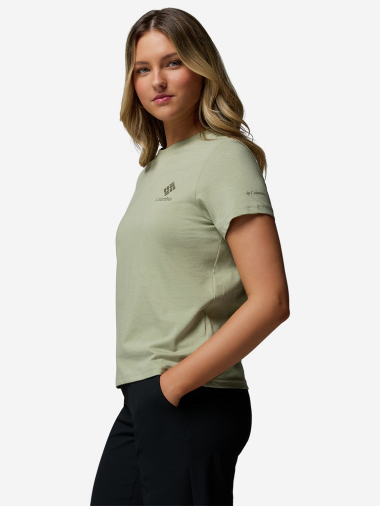 Футболка женская Columbia Rolling Bend Graphic SS