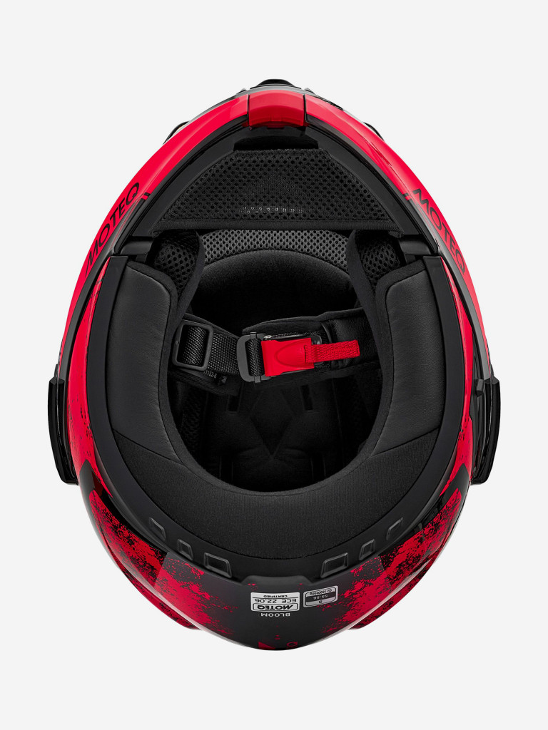 Шлем модуляр MOTEQ Bloom, глянец