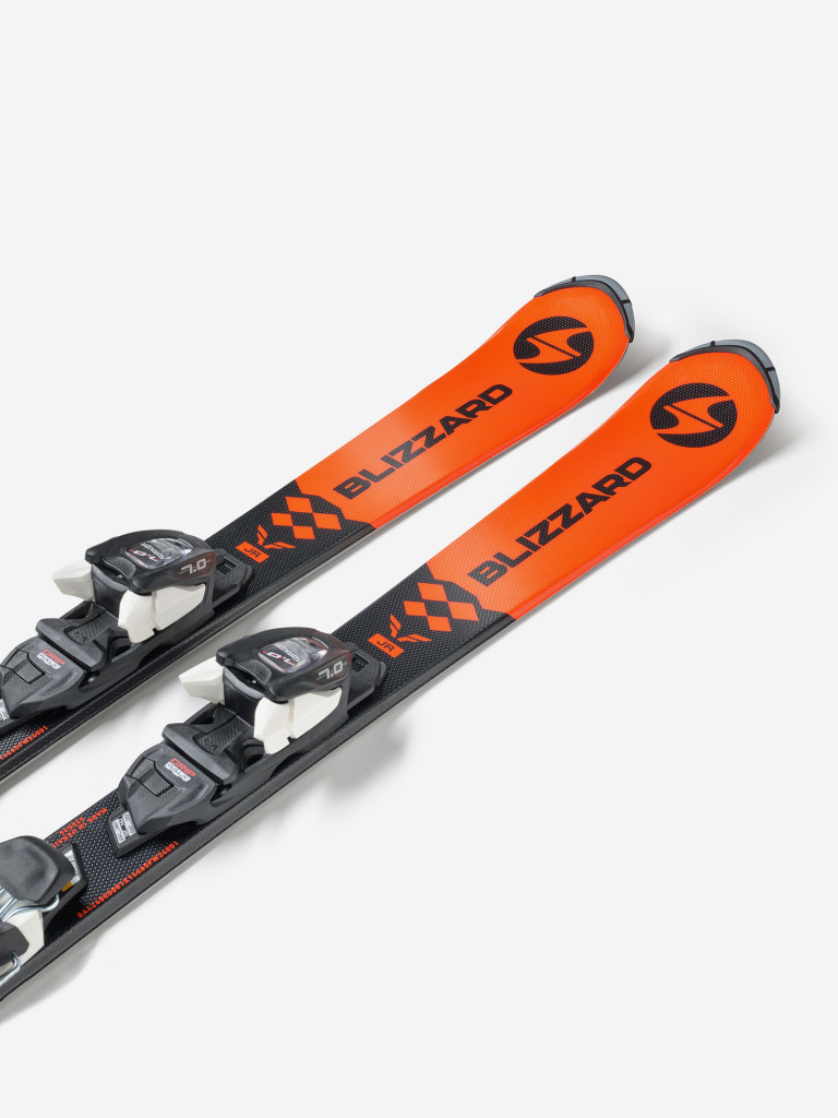 Горные лыжи детские Blizzard Firebird + крепления FDT JR4.5