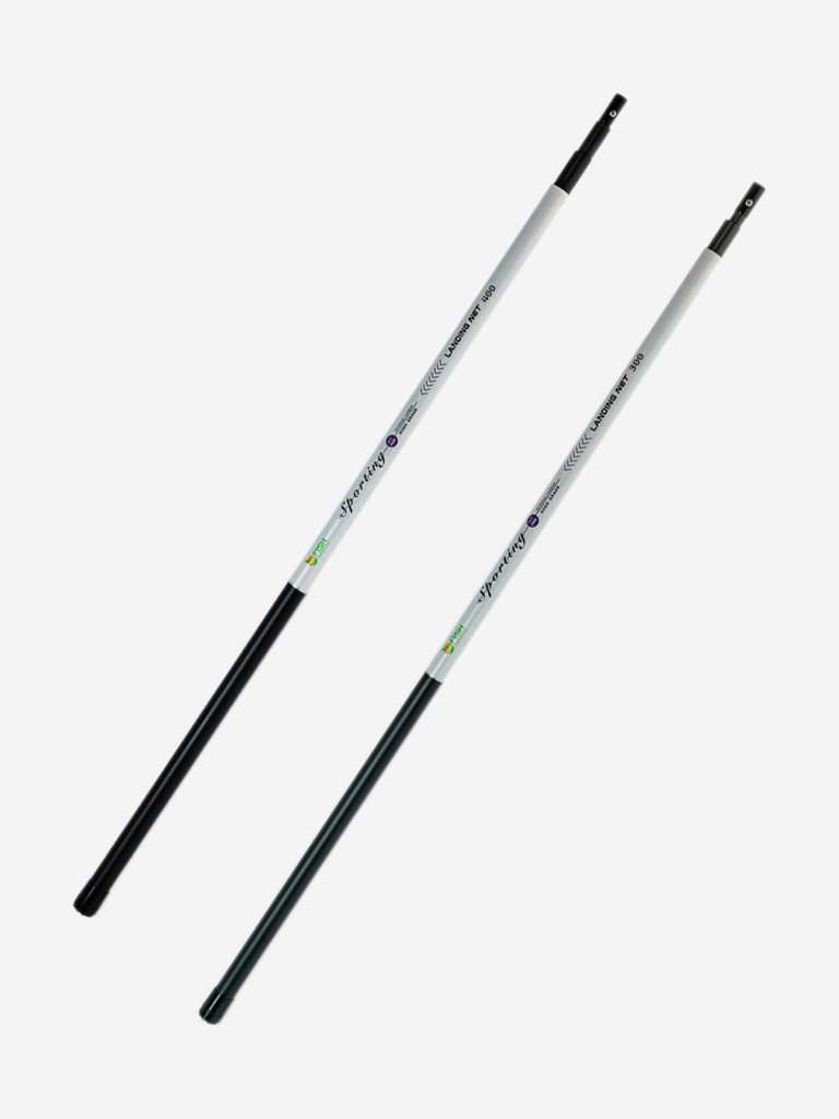 Ручка для подсачека Fish Crystal Sporting телескопическая, карбон, 4 секции, 4.0 м