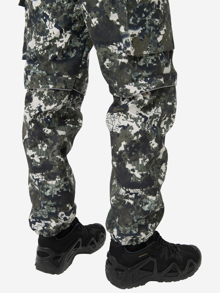 Костюм мужской Huntsman Полюс LUX зимний на флисе для охоты и рыбалки, ткань Cell