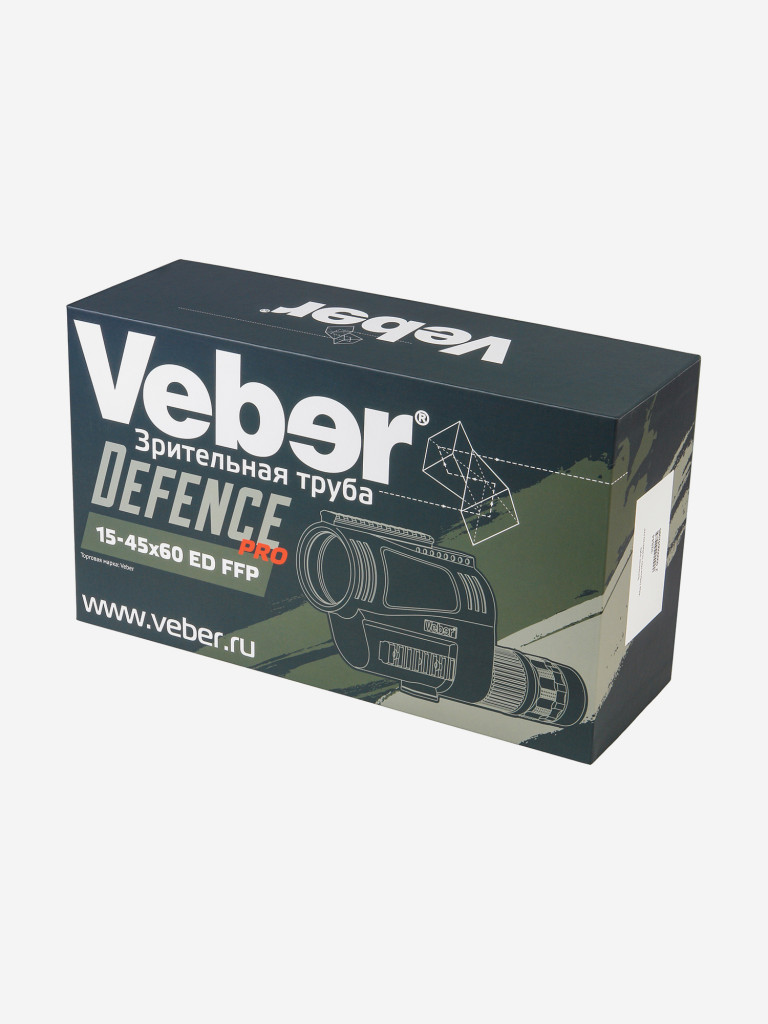 Зрительная труба Veber Defence PRO 15-45x60 ED FFP