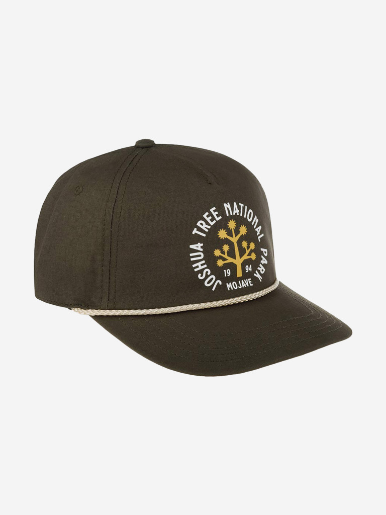 Бейсболка AMERICAN NEEDLE 23002A-JTNP Joshua Tree National Park Canvas Cappy (оливковый)