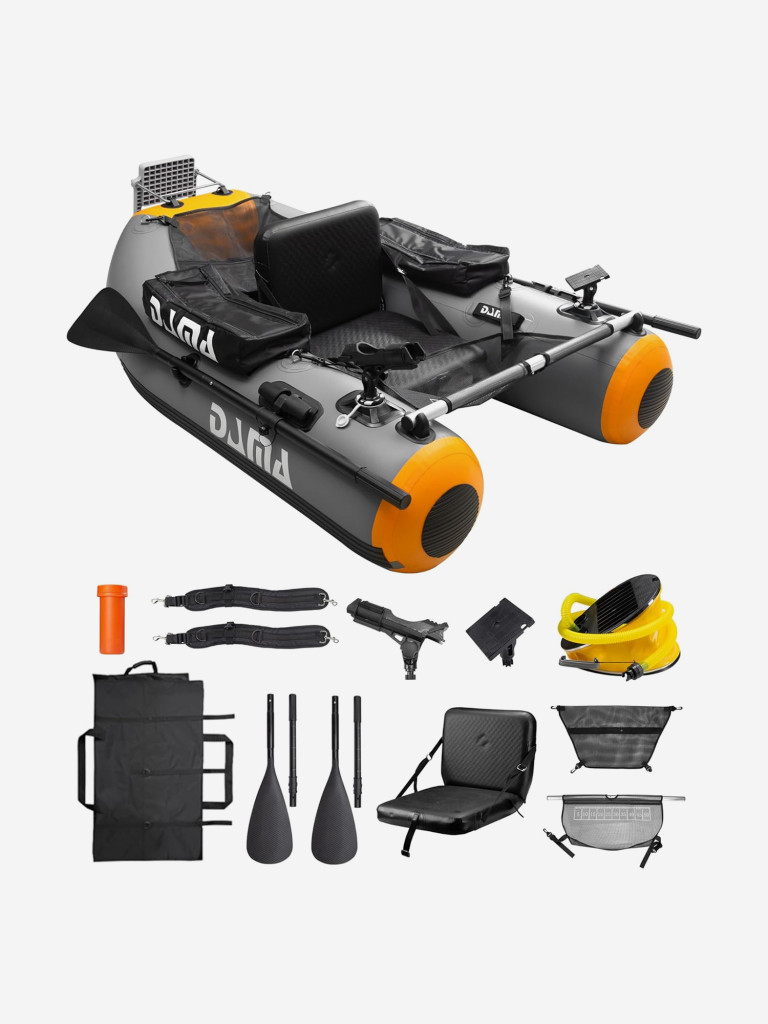 Надувной Рыболовный Плот DAMA RAFT 67"*44" 170*112 см