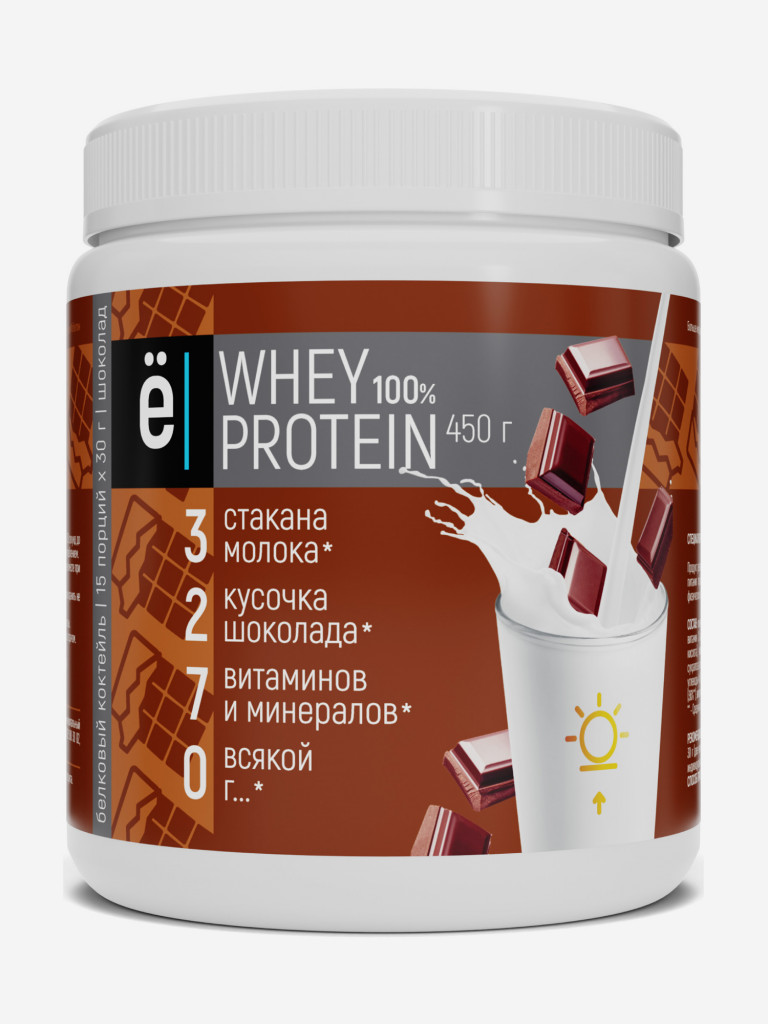 Белковый к-ль Whey protein Шоколад 450г Ёбатон