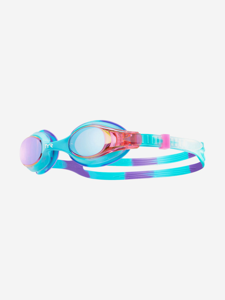 Очки для плавания детские TYR Swimple Tie Dye Mirrored