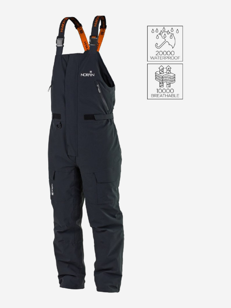 Полукомбинезон мужской Norfin REBEL PRO PANTS DG для охоты и рыбалки