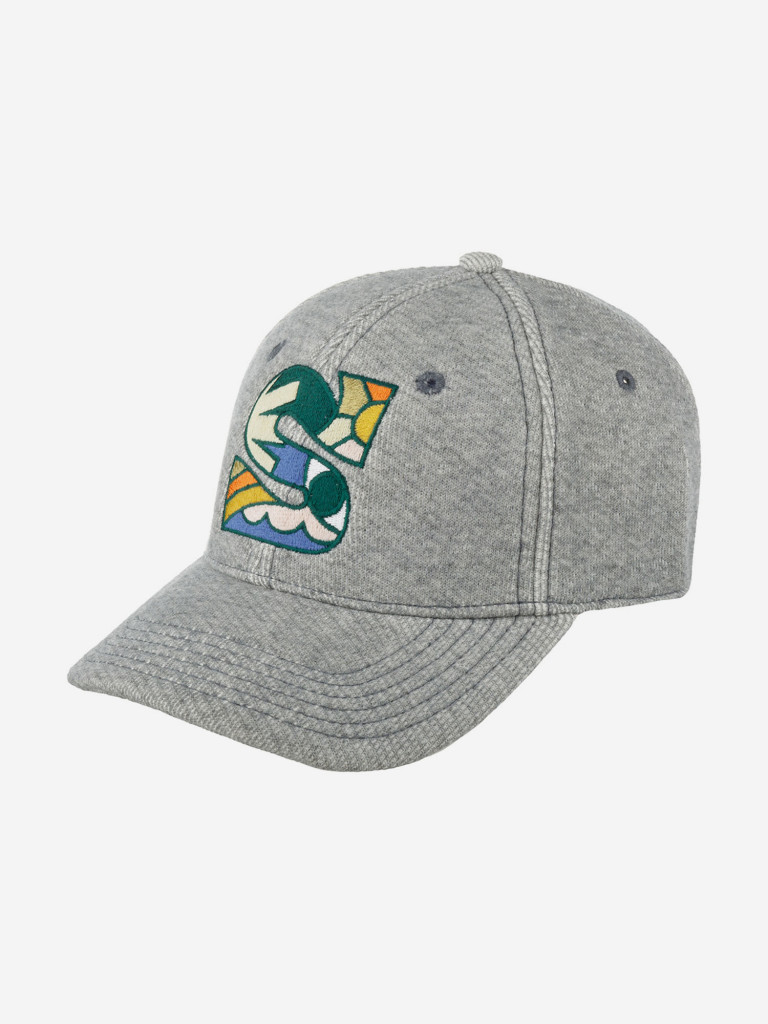 Бейсболка классическая STETSON 7721150 BASEBALL JERSEY S STETSON X THE FEEBLES (серый)