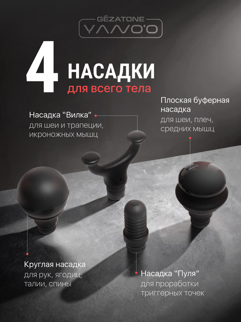 Массажер для тела перкусcионный Gezatone AMG146