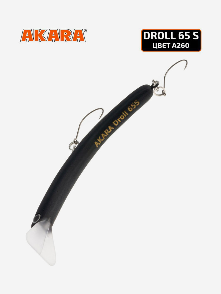 Воблер Akara Droll 65S минноу тонущий на форель 3,7гр A260