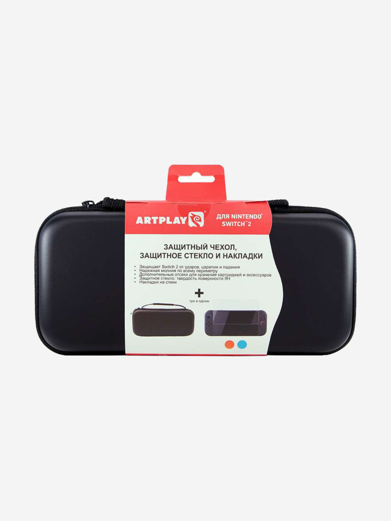 Чехол, защитное стекло и накладки ARTPLAYS для Nintendo Switch 2