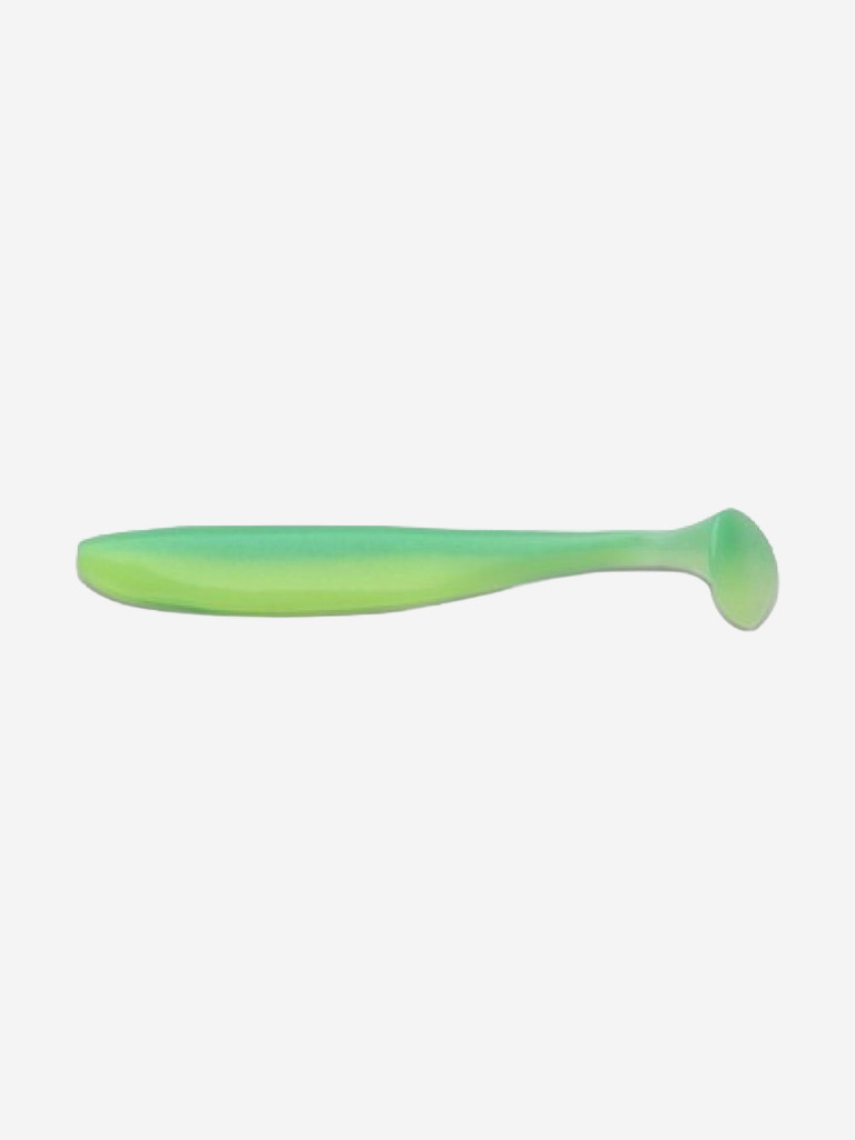 Силиконовые приманки для рыбалки Keitech Easy Shiner 3.5" EA# 11T Lime Charteuse Glow