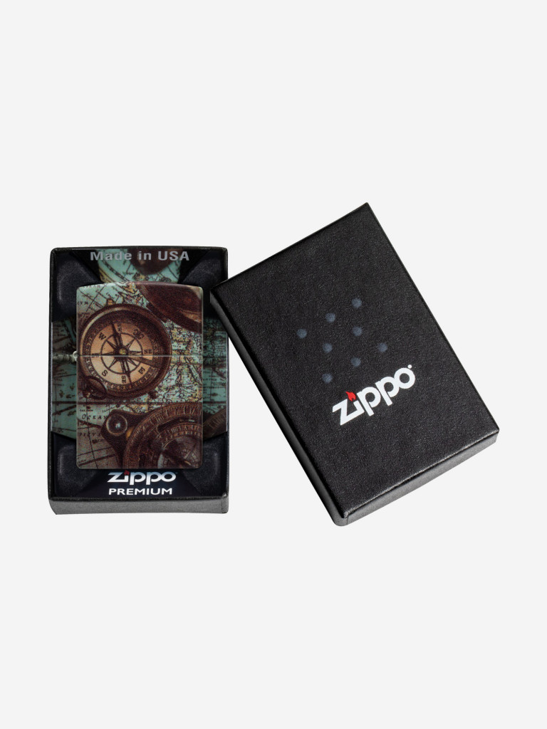 Зажигалка бензиновая ZIPPO 49916 Compass