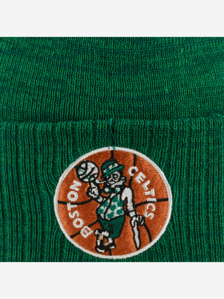 Шапка с отворотом MITCHELL NESS KTCFMM19260-BCEKYGN Boston Celtics NBA (зеленый)