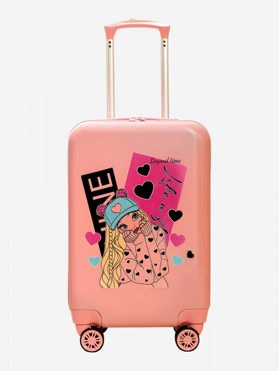 Чемодан детский BEYOND TIME G234 Милашка розовый