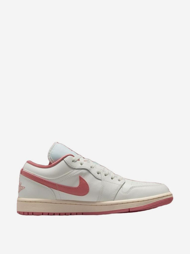 Кеды женские Jordan 1 Low Sail Guava Ice Pink Salt