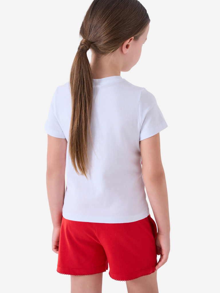 Комплект для девочек: футболка, шорты PlayToday