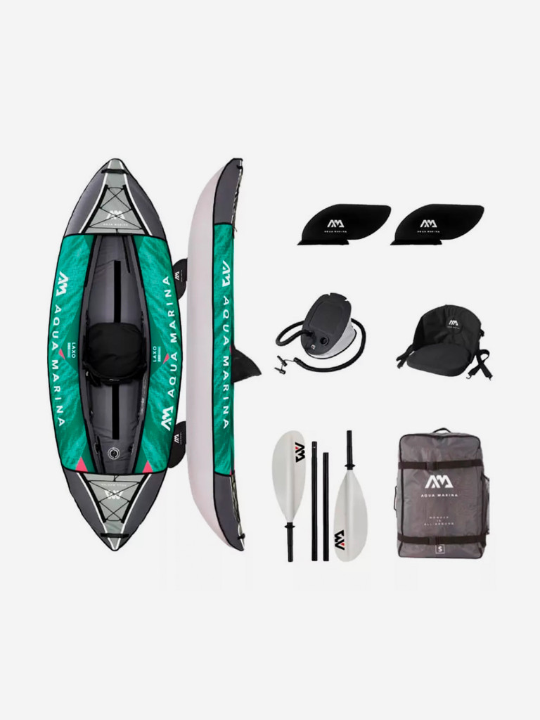 Каяк надувной одноместный Aqua Marina Laxo-285