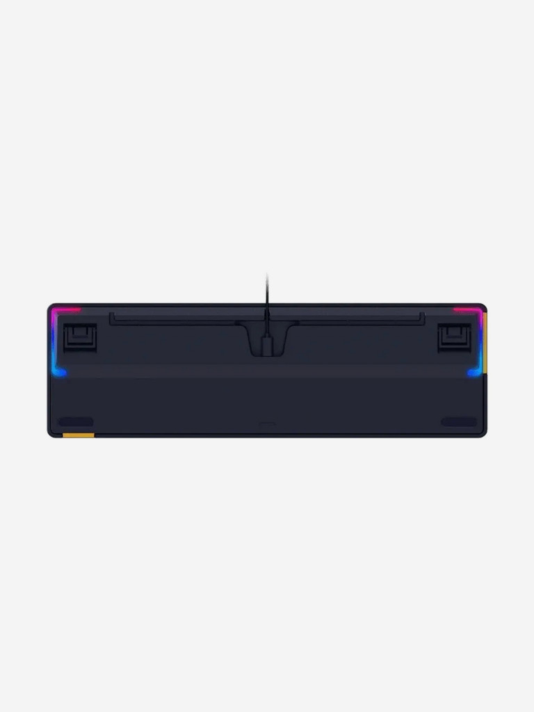 RAPOO Игровая механическая клавиатура проводная V500PRO-2024, цвет - желтый/синий