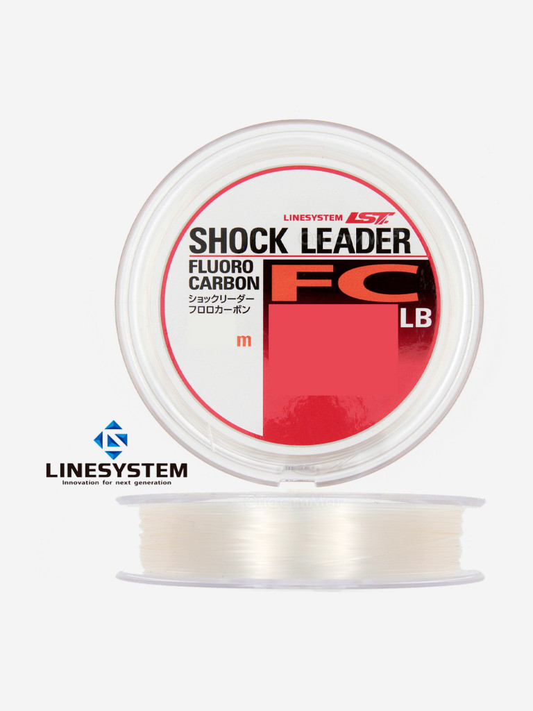 Шоклидер флюорокарбоновый LINESYSTEM FC 70LB, 30 м