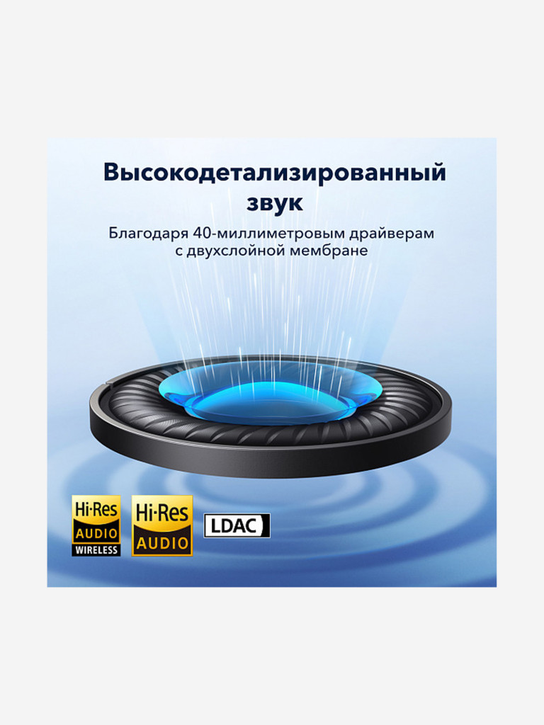 Наушники беспроводные SOUNDCORE Space Q45 A3040 белый